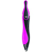 Lot de 24 : MAPED 46140 Kid'Z Compas Mine Ergonomie Bi-Matiere Special Apprentissage Pointe Securite Couleurs Assorties
