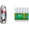 Maped - Coffret Compas Maped Stop System 3 pieces - Systeme de Verrouillage Brevete - Trace Parfait - Compas Mine + Bague Univer