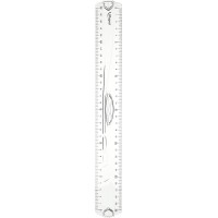 Maped Regle plate Geometric, 300 mm, plastique avec poignee 242130