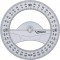 Maped 242360 Protractor Rapporteur Plastique Transparent