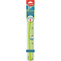 MAPED 34502 Regle Flex 30 cm Plate incassable - Couleur aleatoire