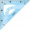 Maped 244421 Equerre de dessin 45 degres, Hypothenuse: 210 mm, incassable