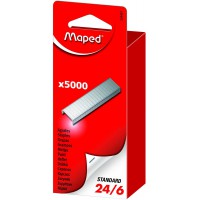 Maped Agrafes 24/6 zinguees en boite de 5000