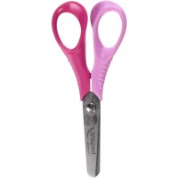 Lot de 10 : Maped 36994 Vivo Reflex 3D Ciseaux ergonomiques Acier Inoxydable 5-8 Ans gaucher 12 cm