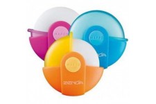 MAPED - 1 Gomme ZENOA - Etui Rotatif - Plusieurs Coloris