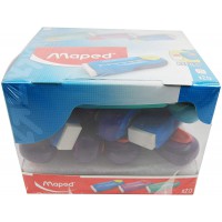 Maped - Gomme de couleur aleatoire - Vendu a l'unite