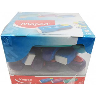 Maped - Gomme de couleur aleatoire - Vendu a l'unite
