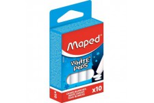 Maped M593500 - craies rondes et blanches
