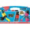 Maped - Peinture Gouache Enfant - Lavable et Couvrante - 6 Bouteilles Ergonomiques Design Super Heros - Prete a  l'emploi et Fac