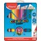 Maped - Crayons de Couleur Strong Color'Peps - 18 Crayons de Coloriage Ultra-resistants et Ergonomiques - Boite Meta
