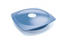 Maped Picnik - Assiette pour Adulte avec Couvercle etanche - Compatible Micro-Ondes et Lave-Vaisselle - en Plastique Sans BPA - 