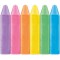 Maped Color'Peps Grosses Craies de Trottoir pour Enfant, Facile a  Nettoyer - Etui de 6 Craies de Couleurs Vives Assorties