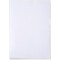 Exacompta 661230E Boite de 100 pochettes coin lisse en PVC semi rigide 13/100 eme format A4 avec encoche pour facilite l'ouvertu