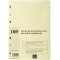 Exacompta 100 feuilles foliotees pour reliures juridiques- Perforation 6 trous