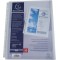 Exacompta - Ref. 5507E - Sachet de 10 pochettes a  soufflet sans rabat - polypropylene 20/100e - perforations universelles 11 tr