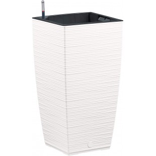 Poetic Jardin Emsa CASA Cosy 518508 Aqua Comfort Colonne a  Fleurs avec systeme d'irrigation Blanc
