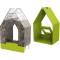 Emsa 516411 Silo pour Oiseaux de Petite Taille Utilisation Toute l'annee Vert