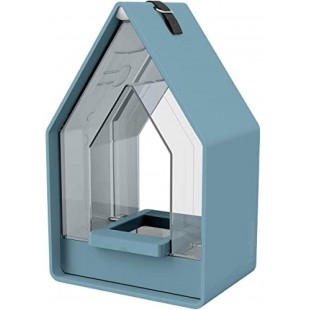 Poetic Jardin Emsa 517476 Landhaus Mangeoire Silo, Bleu, 14 x 21 cm