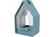 Poetic Jardin Emsa 517476 Landhaus Mangeoire Silo, Bleu, 14 x 21 cm