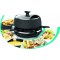 Tefal RE12C812 Appareil a  Raclette Multifonction Cheese n'co 6 en 1 Raclette Fondue Tartiflette Crepe Plancha Boite a  Fromage 