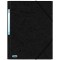 - Chemise 3 rabats et elastique Eurofolio - carte lustree - 5/10e - bleu