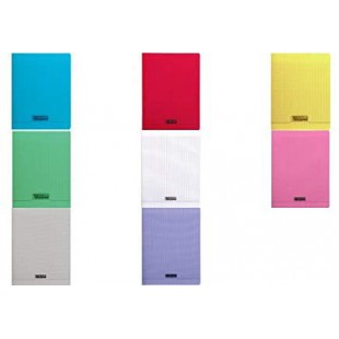 Lot de 10 : 18090C Un Cahier Agrafe (une Marque de Clairefontaine) - 24x32 cm - 96 Pages Grands Carreaux - Papier Blanc 90 g