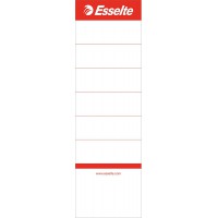 Esselte - 850001 - Sachet 10 etiquettes adhesives pour classeur a  levier - 75 mm