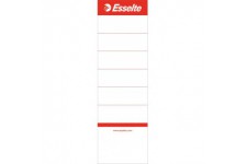 Esselte - 850001 - Sachet 10 etiquettes adhesives pour classeur a  levier - 75 mm