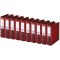 Lot de 10 : Esselte - 320280 - Classeur a levier - Bordeaux