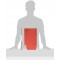 Esselte Boite de 100 sous-dossiers a   2 Rabats pour Dossiers Armoire et Tiroir 160g - Rouge