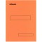 Esselte Boite de 100 sous-dossiers a   2 Rabats pour Dossiers Armoire et Tiroir 160g - Orange