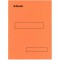 Esselte Boite de 100 sous-dossiers a   2 Rabats pour Dossiers Armoire et Tiroir 160g - Orange