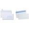 Boite 500 enveloppes auto-adhesives 80g Format DL 110x220mm fenetre 45x100 & Boite de 500 enveloppes Blanches auto-adhesives 80g