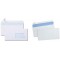 Boite 500 enveloppes auto-adhesives 80g Format DL 110x220mm fenetre 45x100 & Boite de 500 enveloppes Blanches auto-adhesives 80g