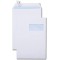 Boite de 250 pochettes blanches C4 229x324 90 g/m² fenetre 110X50 bande de protection