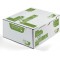 Erapure Boite de 500 enveloppes recyclees extra Blanches Format DL 110x220mm 80g