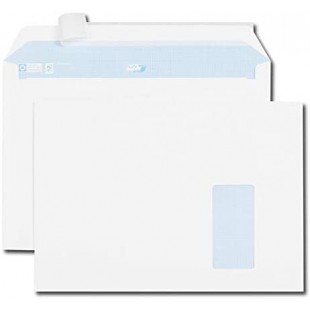 GPV 3251 Boite de 250 enveloppes Auto-adhesif Blanc