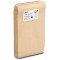 Boite de 250 sacs a  soufflets kraft arme brun C4 229x324 130 g/m² bande de protection