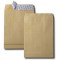 Boite de 250 sacs a  soufflets kraft arme brun 24 260x330 130 g/m² bande de protection