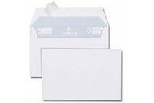 Paquet de 25 enveloppes de visite blanches 90x140 100 g/m² bande de protection
