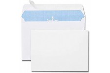 Paquet de 20 cartes 105x148 90g + 20 enveloppes bristol blanches C6 114x162 90 g/m² bande de protection
