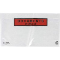 Paquet de 100 documents ci-inclus 110x225