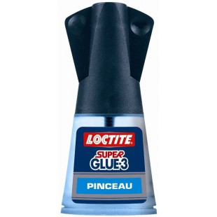 - Loctite SuperGlue-3 - Pinceau - 9H 1598798 - Flacon de colle - 5 g