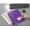 AVERY - Pochette de 25 etiquettes autocollantes et amovibles, Personnalisables et imprimables, Format 210 x 297 mm, Impression l