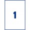 AVERY - (L7167-100) - Boite de 100 etiquettes d'expedition autocollantes, Personnalisables et imprimables, Format 199,6 x 289,1 