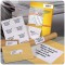 AVERY - Boite de 1000 etiquettes autocollantes multi-usages, Format 105 x 58 mm, Impression copieur, (DP010-100)