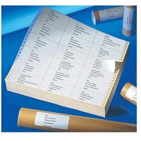 AVERY - Boite de 3000 etiquettes autocollantes matricielles, 1 de front, Format 107 x 48,8 mm, (T3913-500)