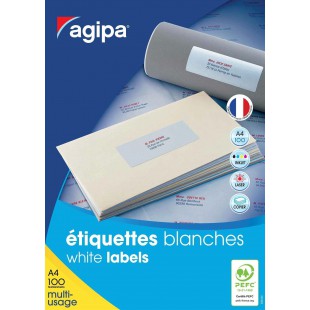 Apli 100985 Boite de 800 Etiquettes multi-usage A4 105 x 74 mm