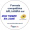 Apli Agipa - Boite etiquettes Adhesives Blanches Multi-Usages Coins Arrondis - Certifie FSC - Anti-bourrage - 63,5 x 33,9 mm - 2
