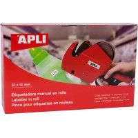 Agipa 101418 Pince a  etiqueter 1 ligne numerique/8 caracteres